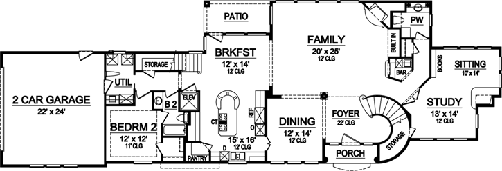 Main Floor Plan: 63-426