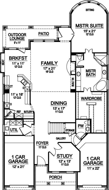 Main Floor Plan: 63-429