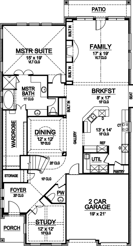 Main Floor Plan: 63-436