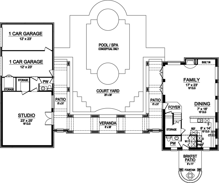 Main Floor Plan: 63-441