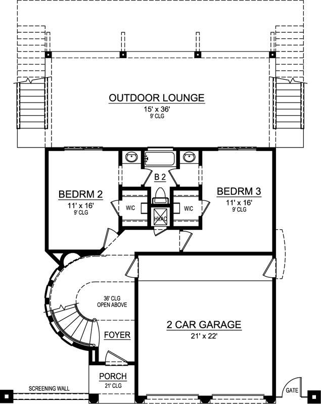 Main Floor Plan: 63-443
