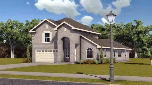 Traditional house plans 63-449 - front exterior, 2,860 sq ft, 4 bed, 3 bath house plans | Monster House Plans