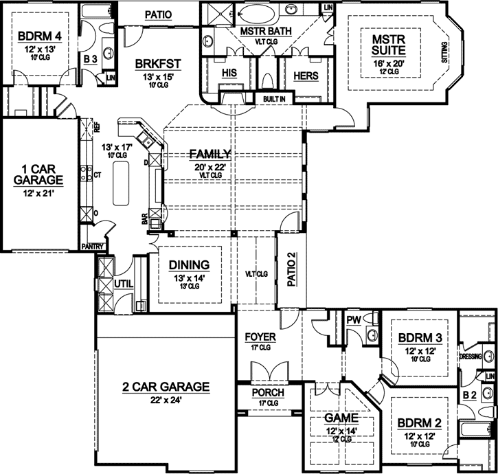 Main Floor Plan: 63-453