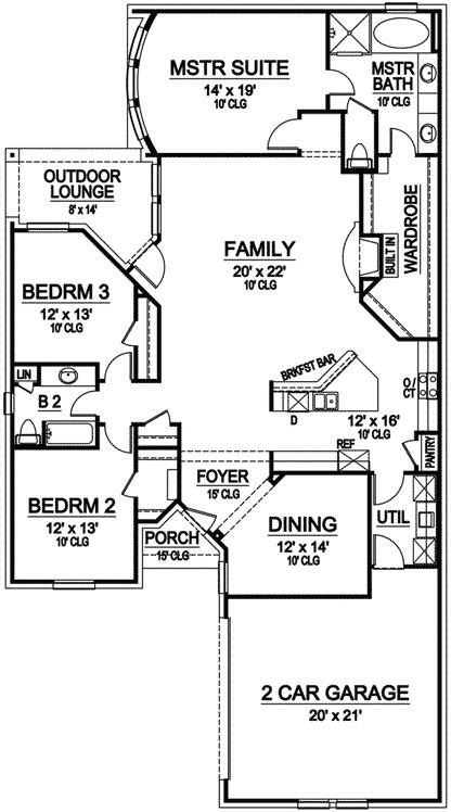 Main Floor Plan: 63-464