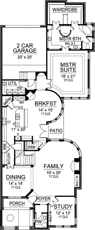 Main Floor Plan: 63-466