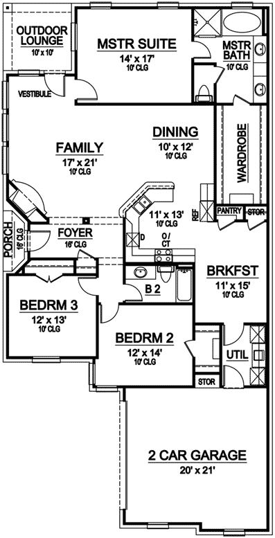 Main Floor Plan: 63-470