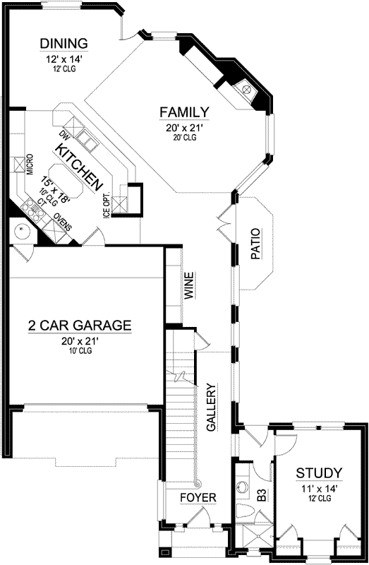 Main Floor Plan: 63-481
