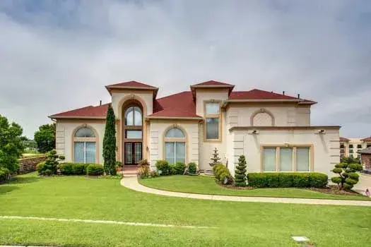 Mediterranean house plans 63-482 - front exterior, 3,987 sq ft, 3 bed, 3 bath house plans | Monster House Plans