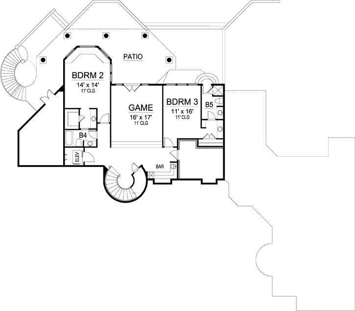 Lower Floor Plan: 63-486