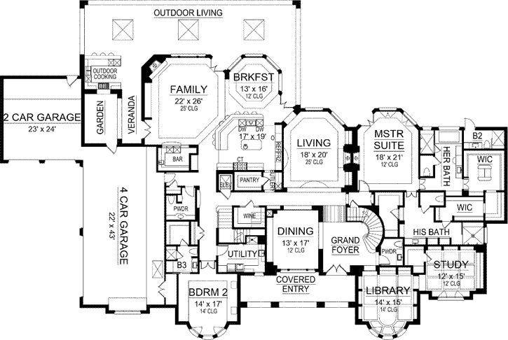 Main Floor Plan: 63-490