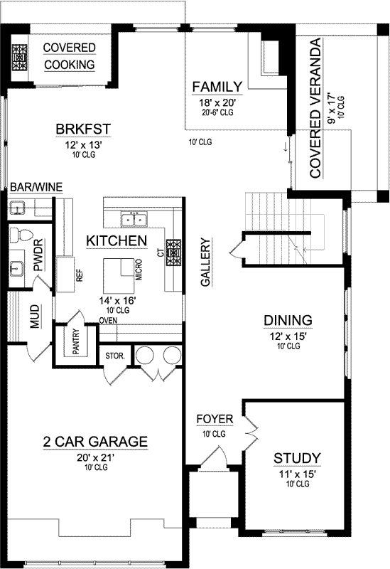 Main Floor Plan: 63-494