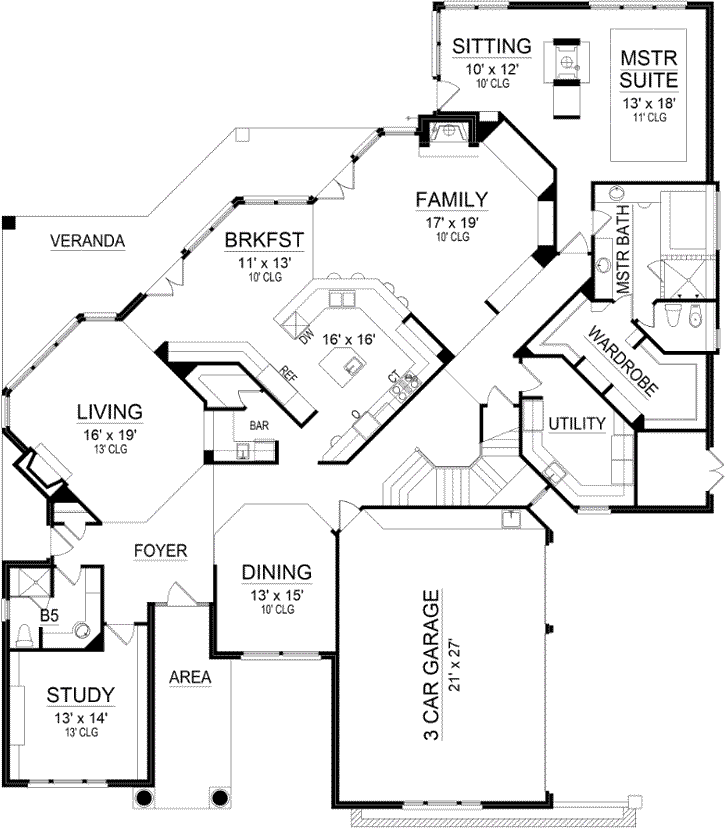 Main Floor Plan: 63-495