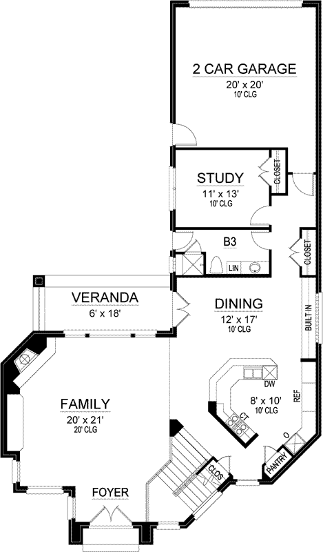 Main Floor Plan: 63-502