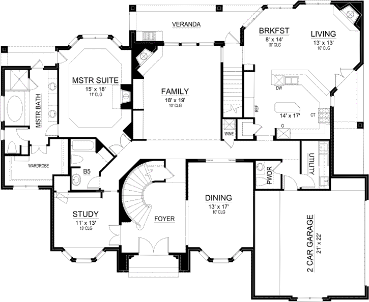 Main Floor Plan: 63-503
