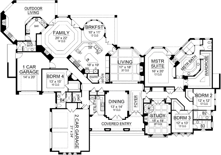 Main Floor Plan: 63-504
