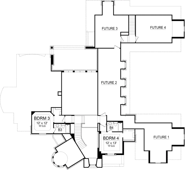 Upper/Second Floor Plan: 63-505