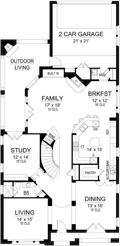 Main Floor Plan: 63-509