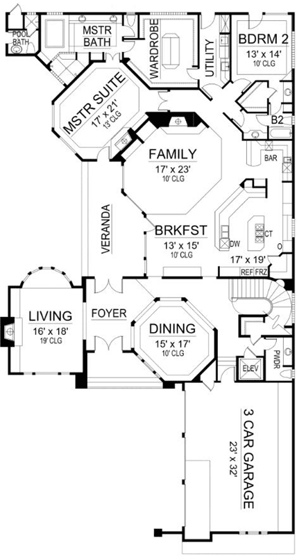 Main Floor Plan: 63-512