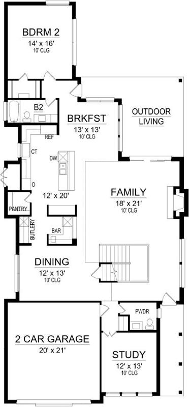 Main Floor Plan: 63-516