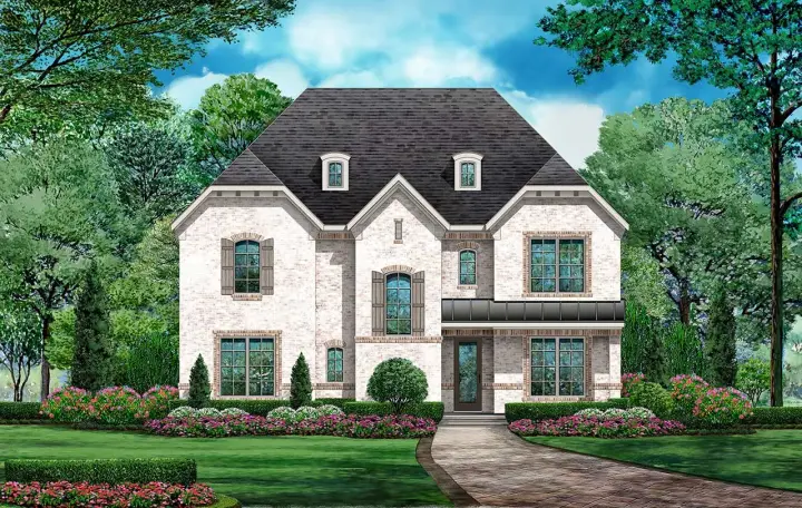 Cottage house plans 63-517 - front exterior, 3,872 sq ft, 4 bed, 3 bath house plans | Monster House Plans