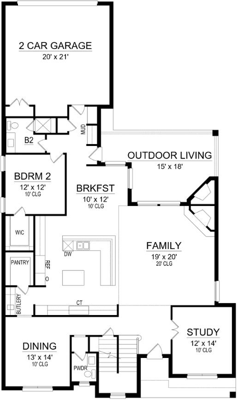 Main Floor Plan: 63-517
