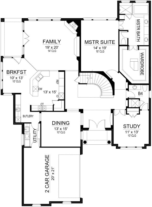Main Floor Plan: 63-518