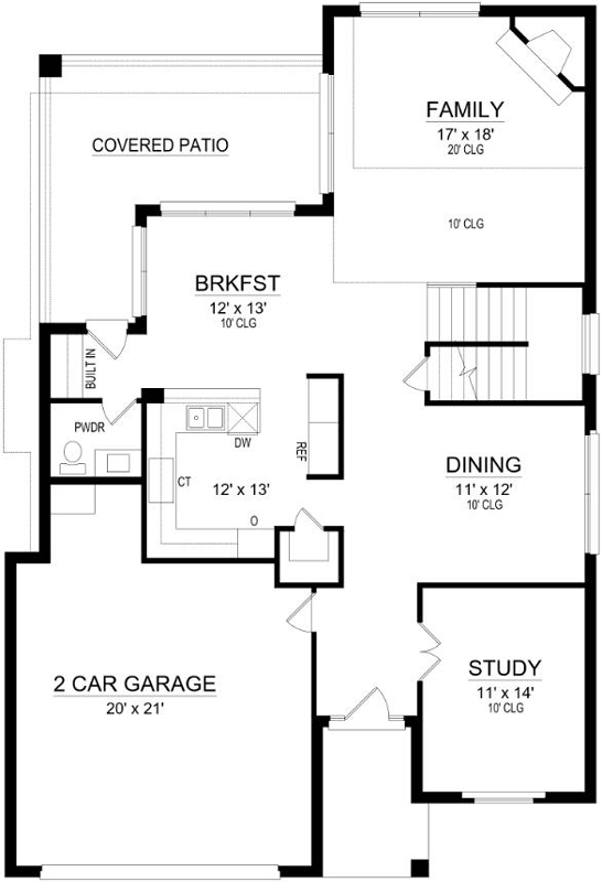 Main Floor Plan: 63-519
