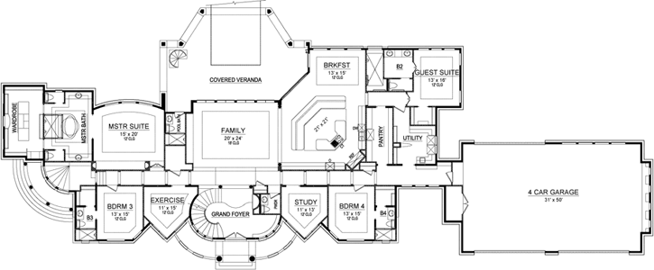 Main Floor Plan: 63-525