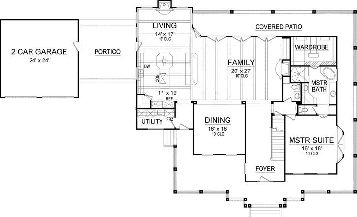 Main Floor Plan: 63-526