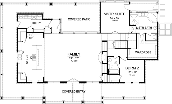 Main Floor Plan: 63-529