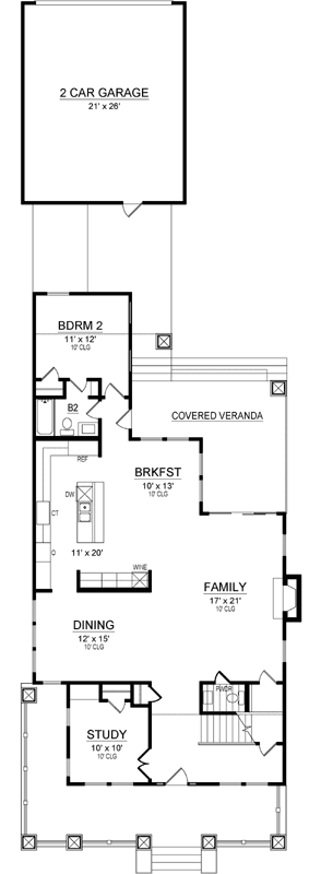 Main Floor Plan: 63-532