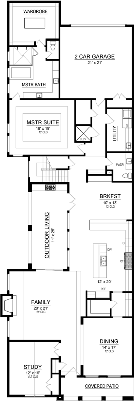 Main Floor Plan: 63-534
