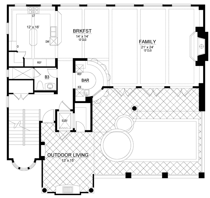 Main Floor Plan: 63-535