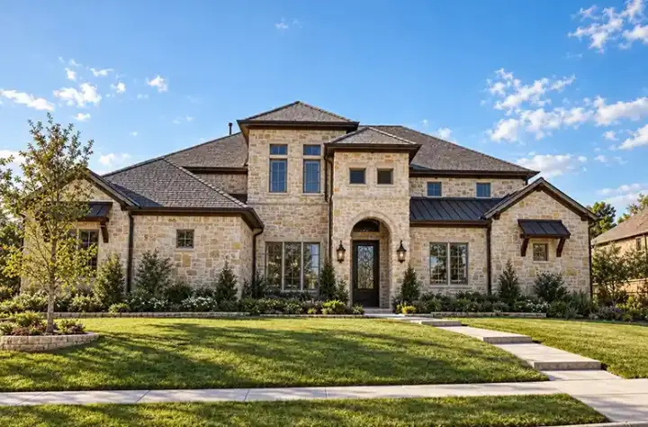 Mediterranean house plans 63-536 - front exterior, 4,180 sq ft, 5 bed, 4 bath house plans | Monster House Plans