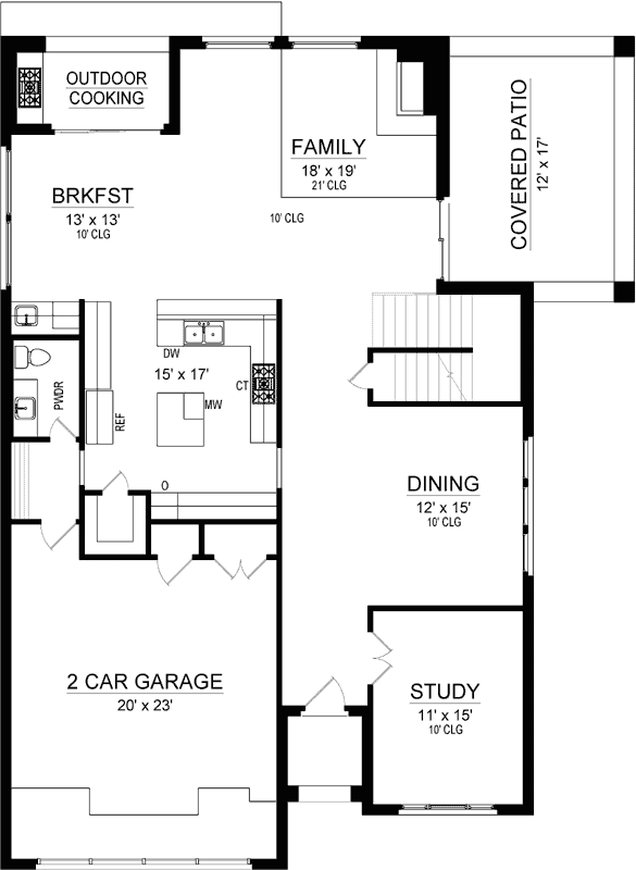 Main Floor Plan: 63-538