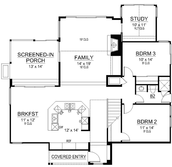 Main Floor Plan: 63-547
