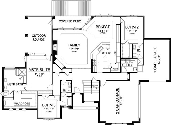 Main Floor Plan: 63-550