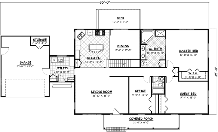 Main Floor Plan: 64-116
