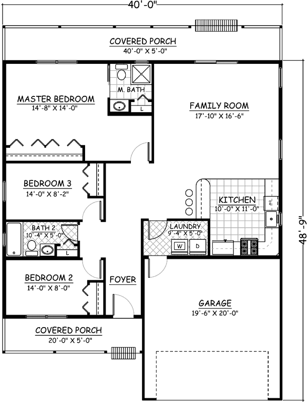 Main Floor Plan: 64-118