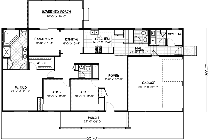 Main Floor Plan: 64-139