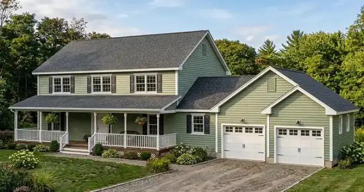 Traditional house plans 64-152 - front exterior, 2,525 sq ft, 5 bed, 4 bath house plans | Monster House Plans