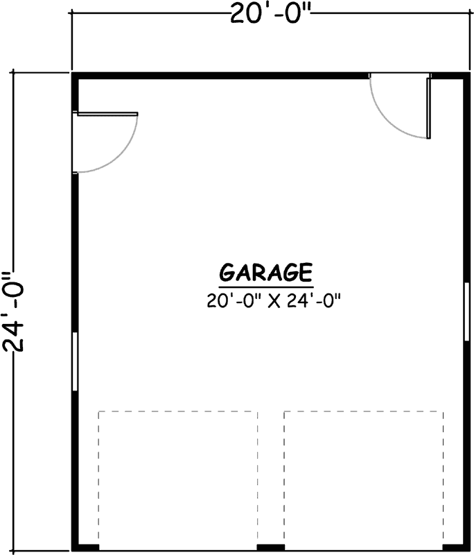 Main Floor Plan: 64-155