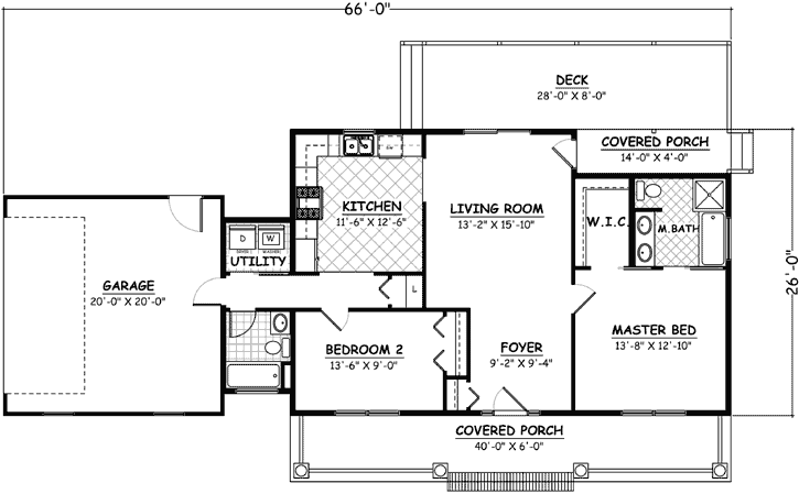 Main Floor Plan: 64-176