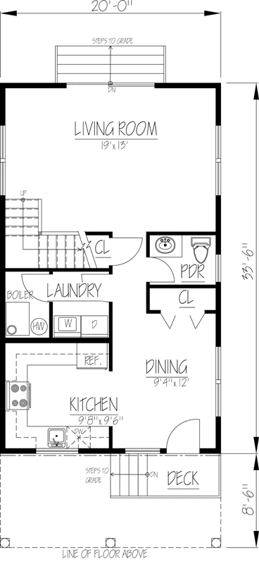 Main Floor Plan: 65-102