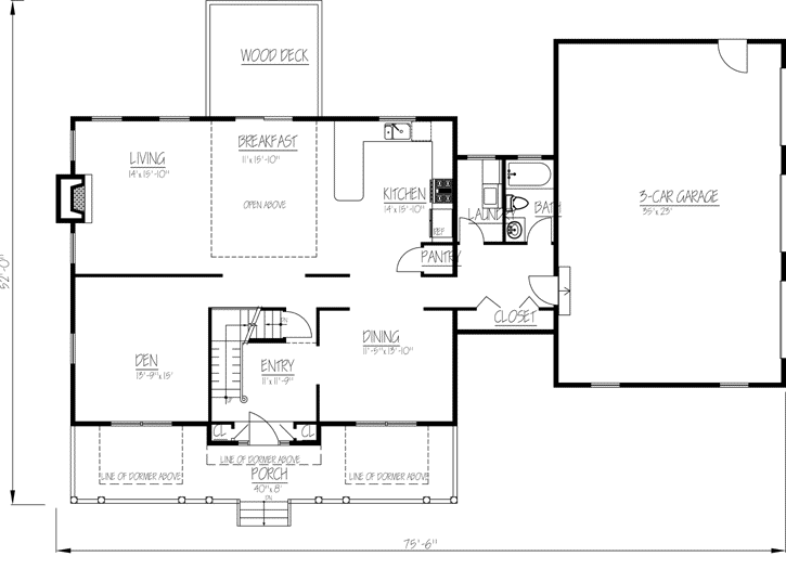 Main Floor Plan: 65-103