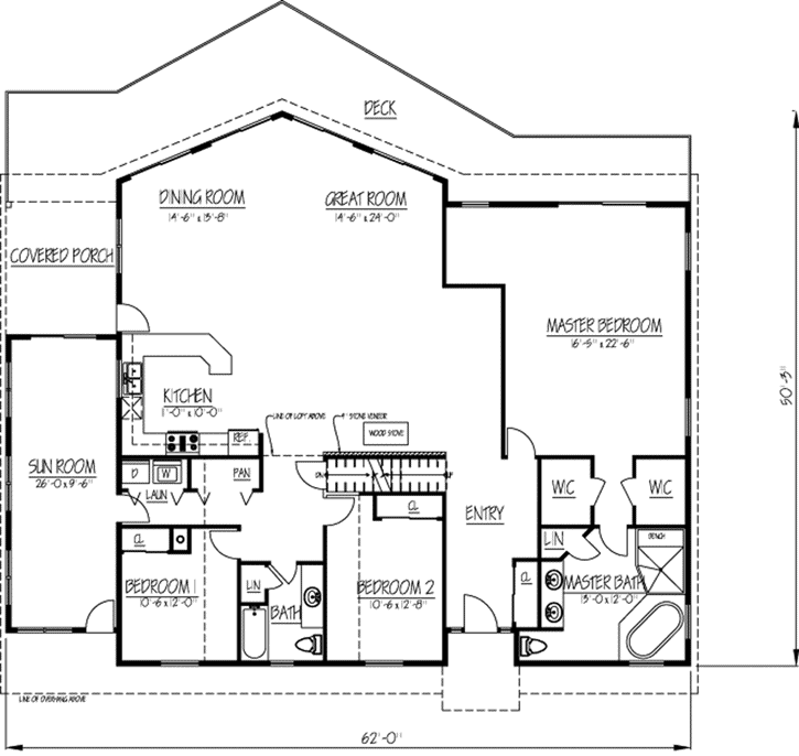 Main Floor Plan: 65-111