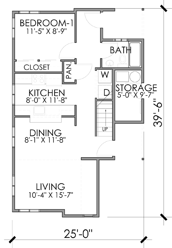 Main Floor Plan: 67-103