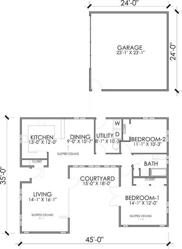 Main Floor Plan: 67-108