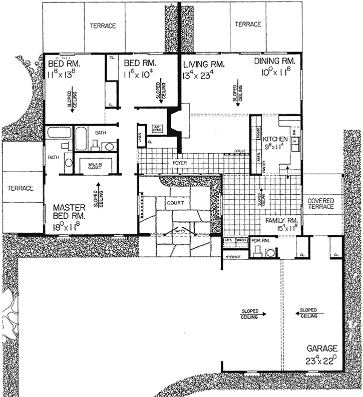 Main Floor Plan: 68-101