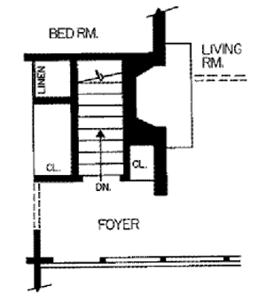 Southwest Style Home Design Plan: 68-101